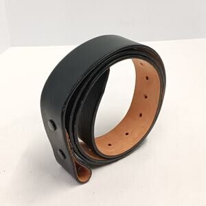 Cinturon Fino Diana Black Pre-Owned Leather Belt Men's Size 36 Hecho En Mexico